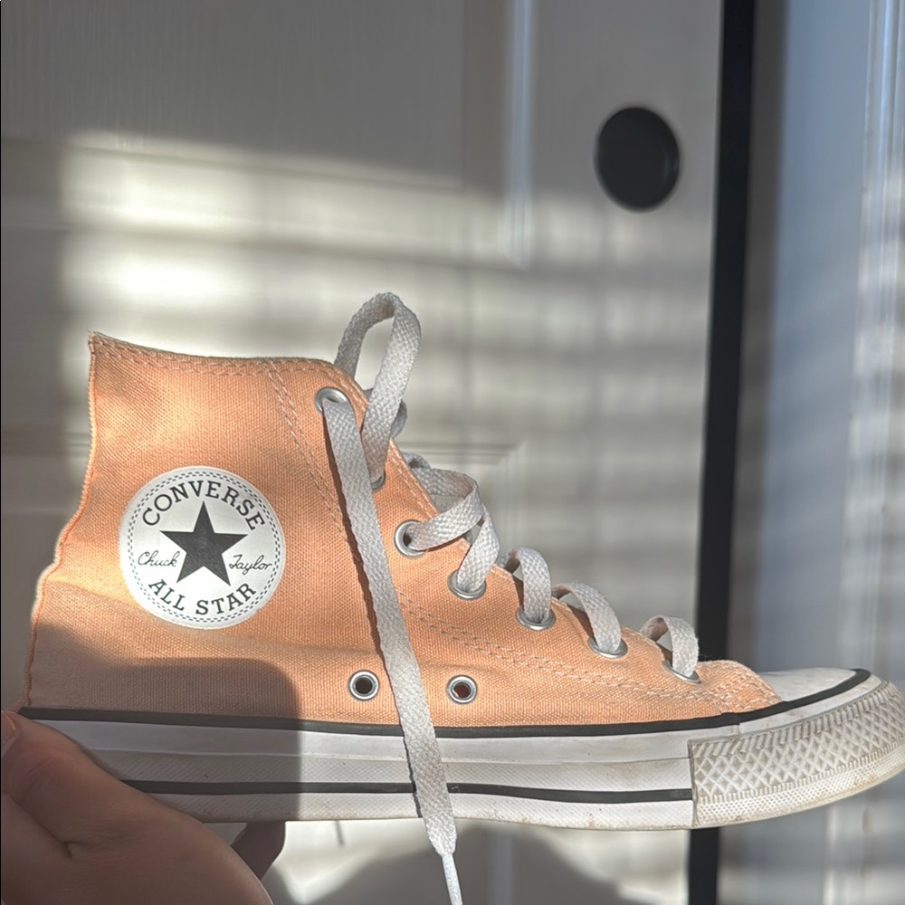 Converse Apricot High-Top Sneakers